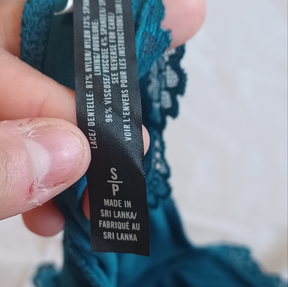 Aeropostale Blue Halter Bralette - Picture 4 of 4